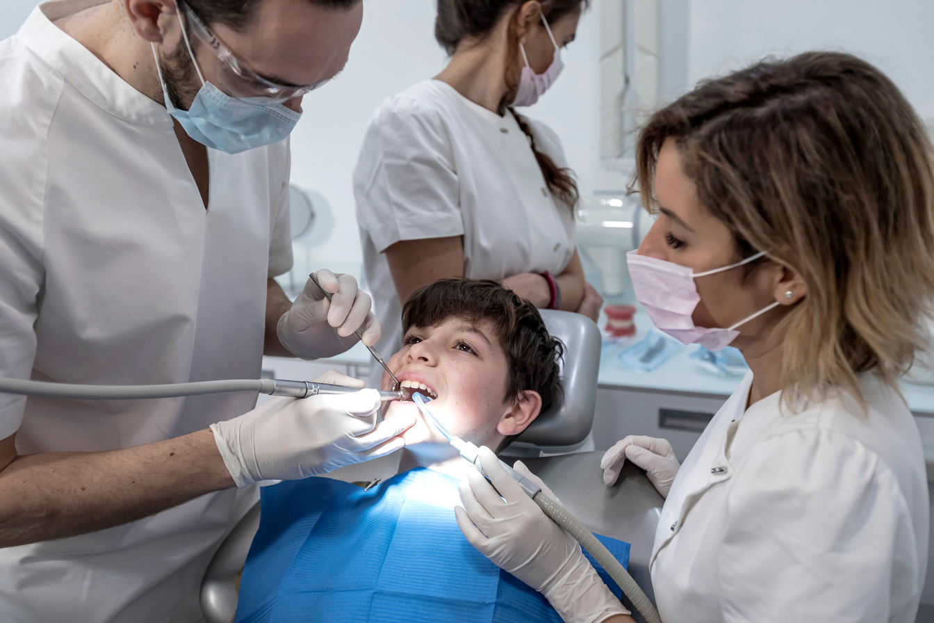 Atendimento odontopediátrico